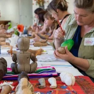 Stringing Ourselves Back Together: Storytelling & Paper-Mâché Doll Making Workshop